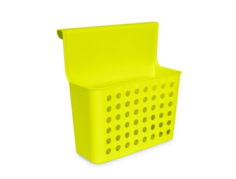 PLASTIC FORTE Cesta Colgante Balance para Puertas de Armarios Ideal Cocina Pistacho