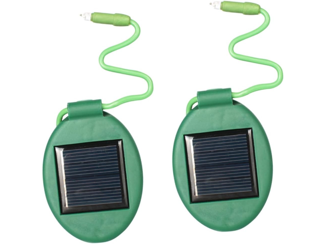 Luz Solar Decoración Macetas - 2 Piezas Lámpara Led