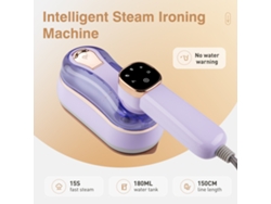Vaporizador de prendas Eifson de 1200 W con 3 modos de vapor y mango giratorio de 180° (violeta)