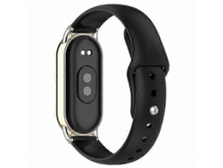 Pulseira De Silicone Com Fecho Invertido Para Smartwatches Universais De 12 Mm.