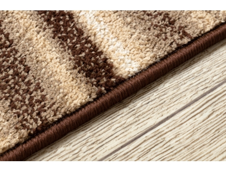 Alfombra de Pasillo Karmel Fryz - Arabica Marrón 80 cm