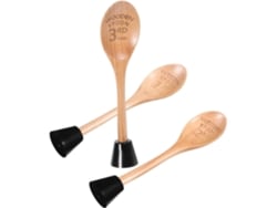 Juego De 3 Trofeos De Cucharas De Madera Grabadas
