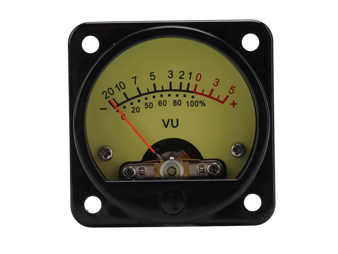 Panel de medidor VU profesional Primerox con placa controladora de 6 LED de 12 V para audio DIY.