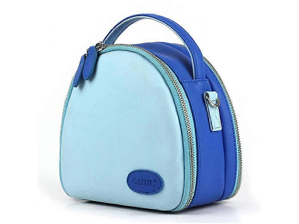 Estuche de cuero sintético para cámara de impresión instantánea Instax Mini 11/9/8, bolso de hombro, Facpoet
