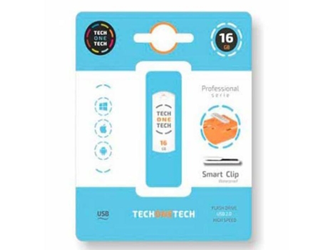 Tech One Tech Pen Drive Profesional Smart Clip 16Gb