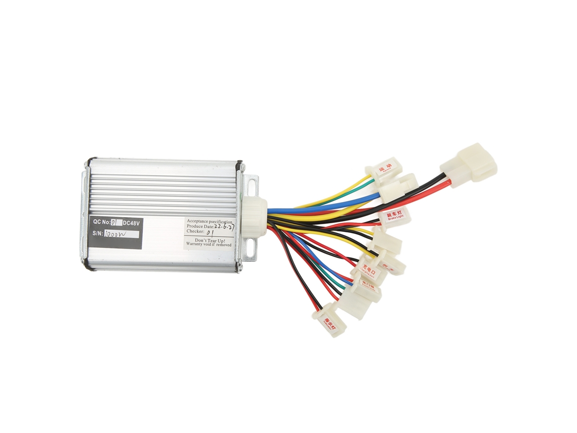 Controlador De Motor De Escova (48v 1000w Com Fio Harness)