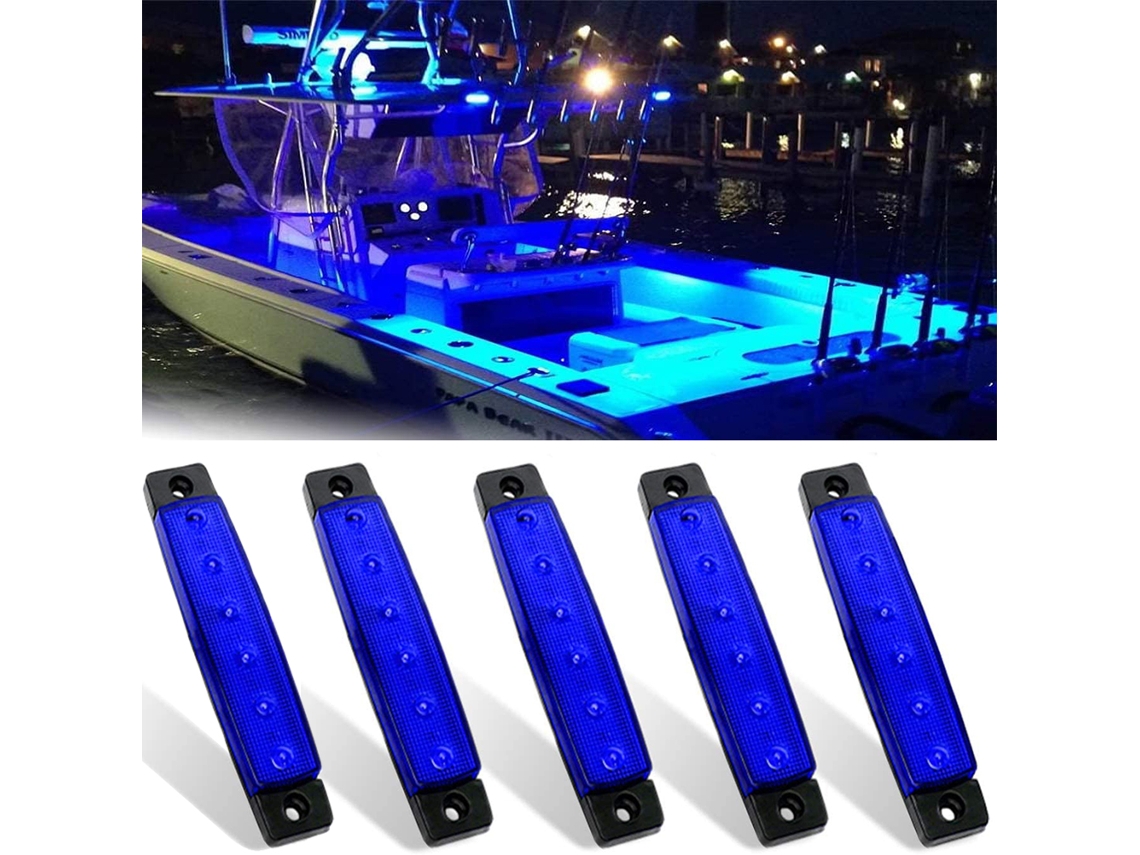 Luces Náuticas Impermeables De 12 V Para Popa De Barcos, Canoas Y Navegación Marítima.