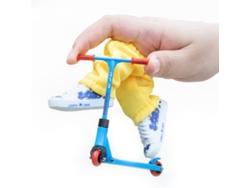 Patinete de Dedo Rebe, Seguro e Fácil de Usar, Brinquedo Educativo e Divertido, Azul
