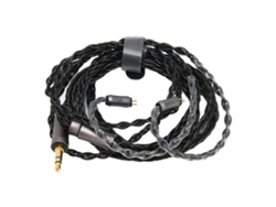 Cable De Auriculares Plateado De 3,5 Mm Y 8 Núcleos, 1,2 M, 2 Pines, Para Accesorios De Auriculares Mp3 Y Mp4.