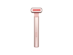 Dispositivo Facial Portátil De Luz Roja Led Para Rostro Y Cuello Masaje Por Vibración Rosa Yizhood