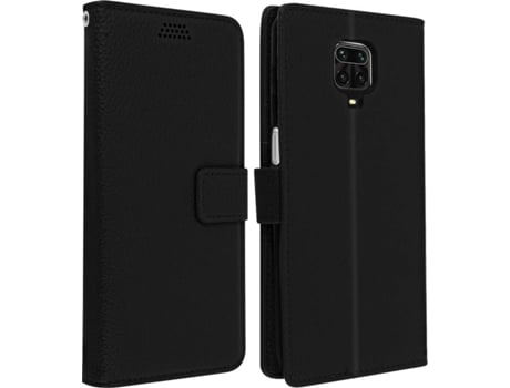 Funda Xiaomi Redmi Note 9 AVIZAR FOLIO-LENNY-BK-NT9S Negro