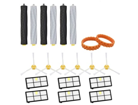 20 piezas para IRobot Roomba, Kit de cepillos y filtros, serie 800, 860, 865, 866, 870, 871, 880, 885, 886, 890, 900, 960, 966, 980
