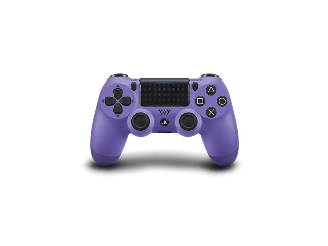 Mando Inalámbrico Dualshock 4 Eléctrico Morado Para Playstation 4 Con Botón Share Y Panel Táctil.