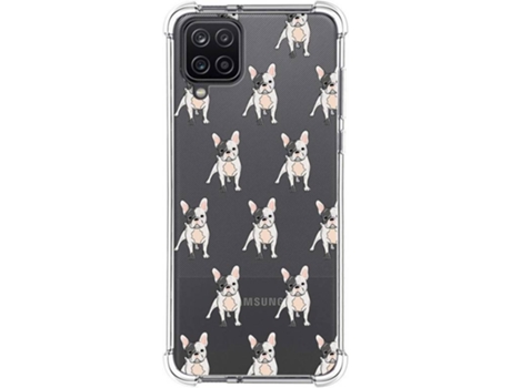 Carcasa Samsung Galaxy A12 TUMUNDOSMARTPHONE Dibujos Antigolpes Perros 12 Multicolor