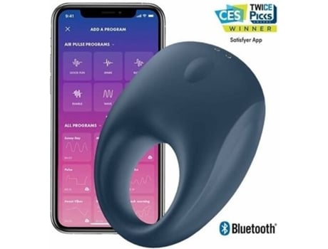 Anillo Vibrante SATISFYER con App E Bluetooth Strong One Ring Satisfy