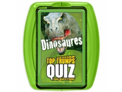 Juego de preguntas y respuestas TOP TRUMPS QUIZ Dinosaures