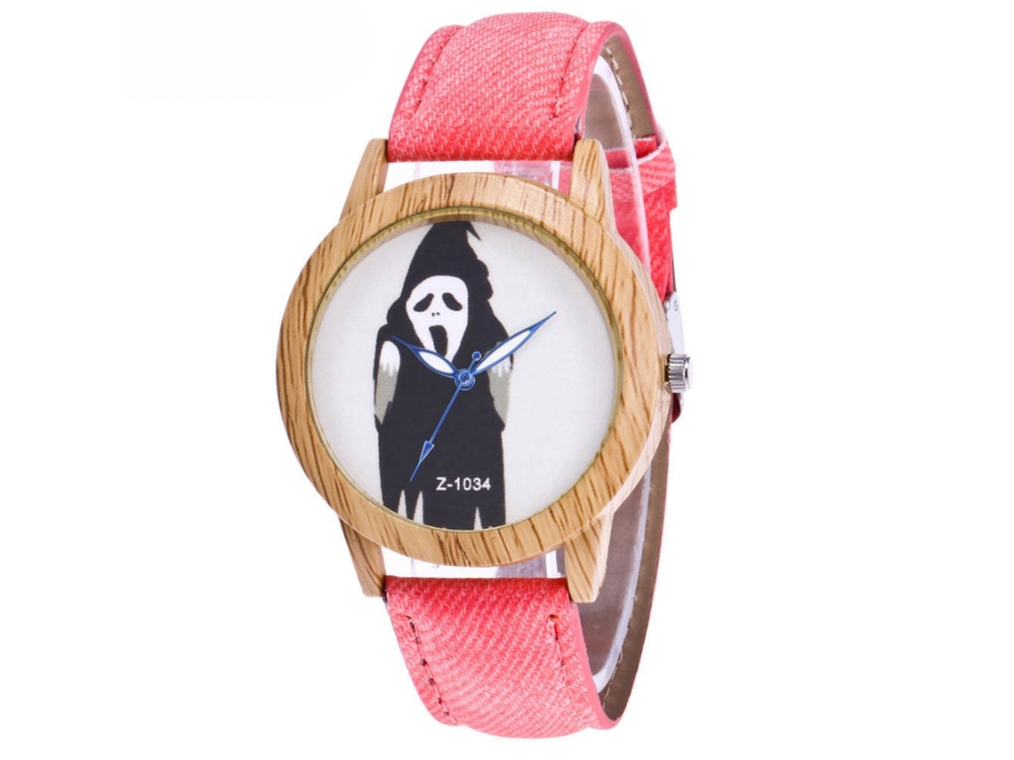 Reloj De Mujer Con Correa De Silicona, Esfera Redonda Y Diseño De Búho Con Pedrería Azul Marino.