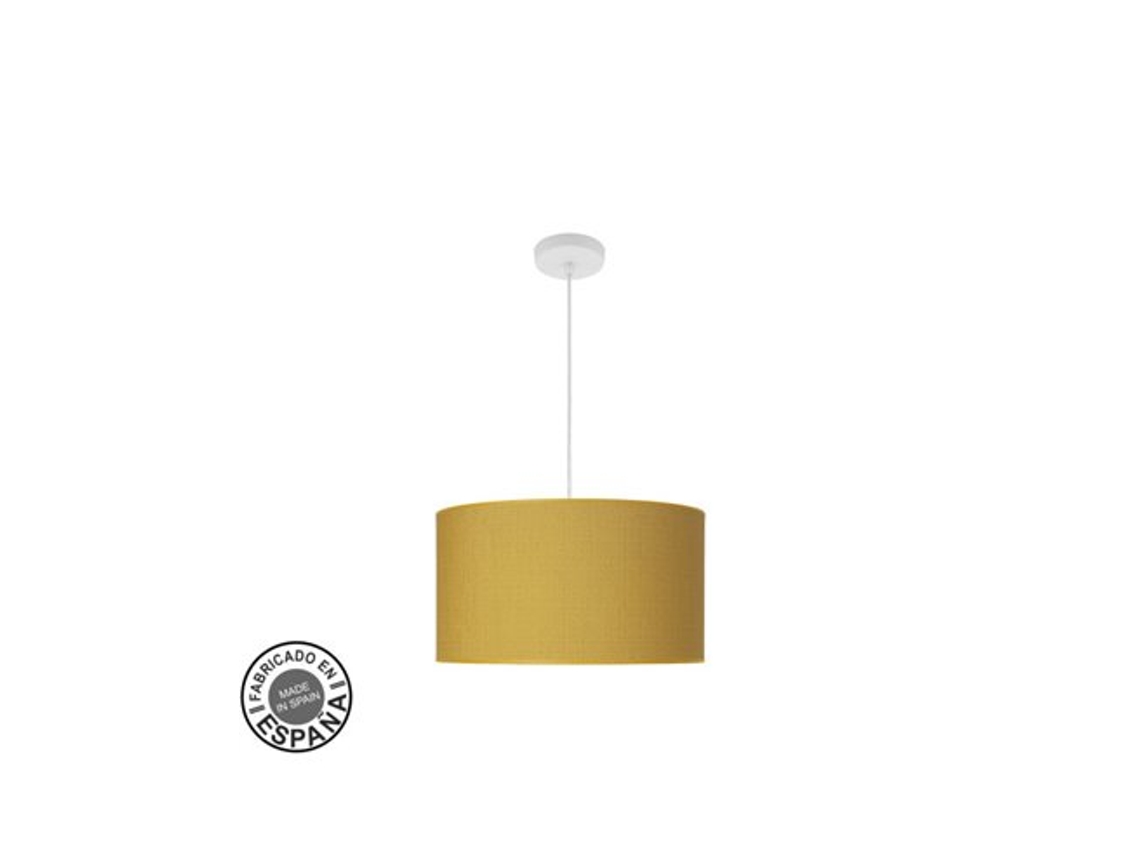 Colgante Moda 2xe27 Blanco/amarillo Regx40x40cm C/difusor