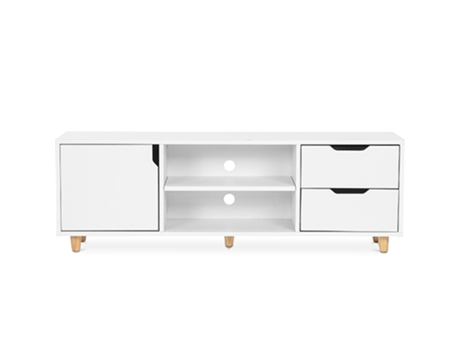 Mueble TV de madera diseño escandinavo Waan 29,8x120x40,3cm SCANDINAVIAN STYLE