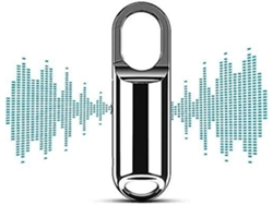 Mini grabadora activada por voz recargable por USB utilizada para conferencias, reuniones, entrevistas, 8 Gbpilver YEMAESRE