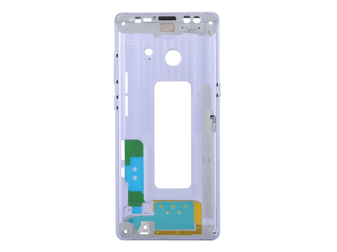 Marco Medio Metálico Y Carcasa Posterior De Reemplazo Para Samsung Note 8 N950f Morado