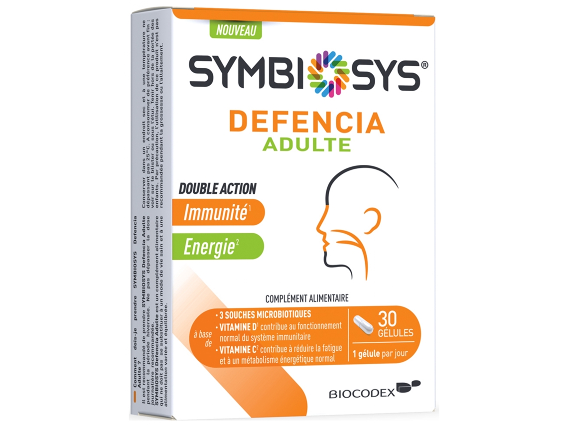 Symbiosys Defencia Adultos 30 Cápsulas BIOCODEX