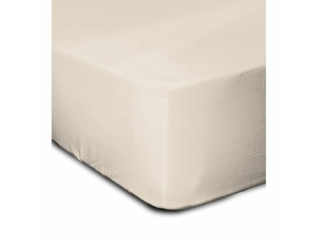 Sábana Inferior LOVELY HOME (28.00 x 13.60 x 6.00 cm - Algodón - Beige)