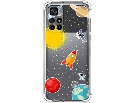 Carcasa Xiaomi POCO M4 Pro 5G TUMUNDOSMARTPHONE Espacio Multicolor