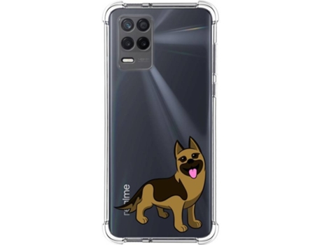 Carcasa Realme 8 5G TUMUNDOSMARTPHONE Dibujos Antigolpes Perros 03 Multicolor