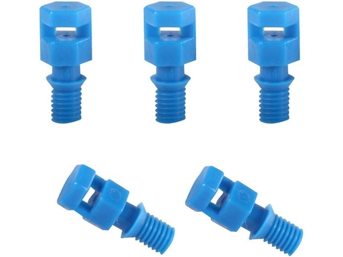50 Microboquillas Refractivas De 360° Para Riego Jardines Aspersores Atomizadores