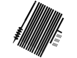 Taladro de tierra VIDAXL (100mm)