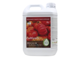 CULTIVERS Fertilizante Tomates Ecológico 5 L Abono Líquido 100% Orgánico y Natural, Potencia el Sabor y el Crecimiento