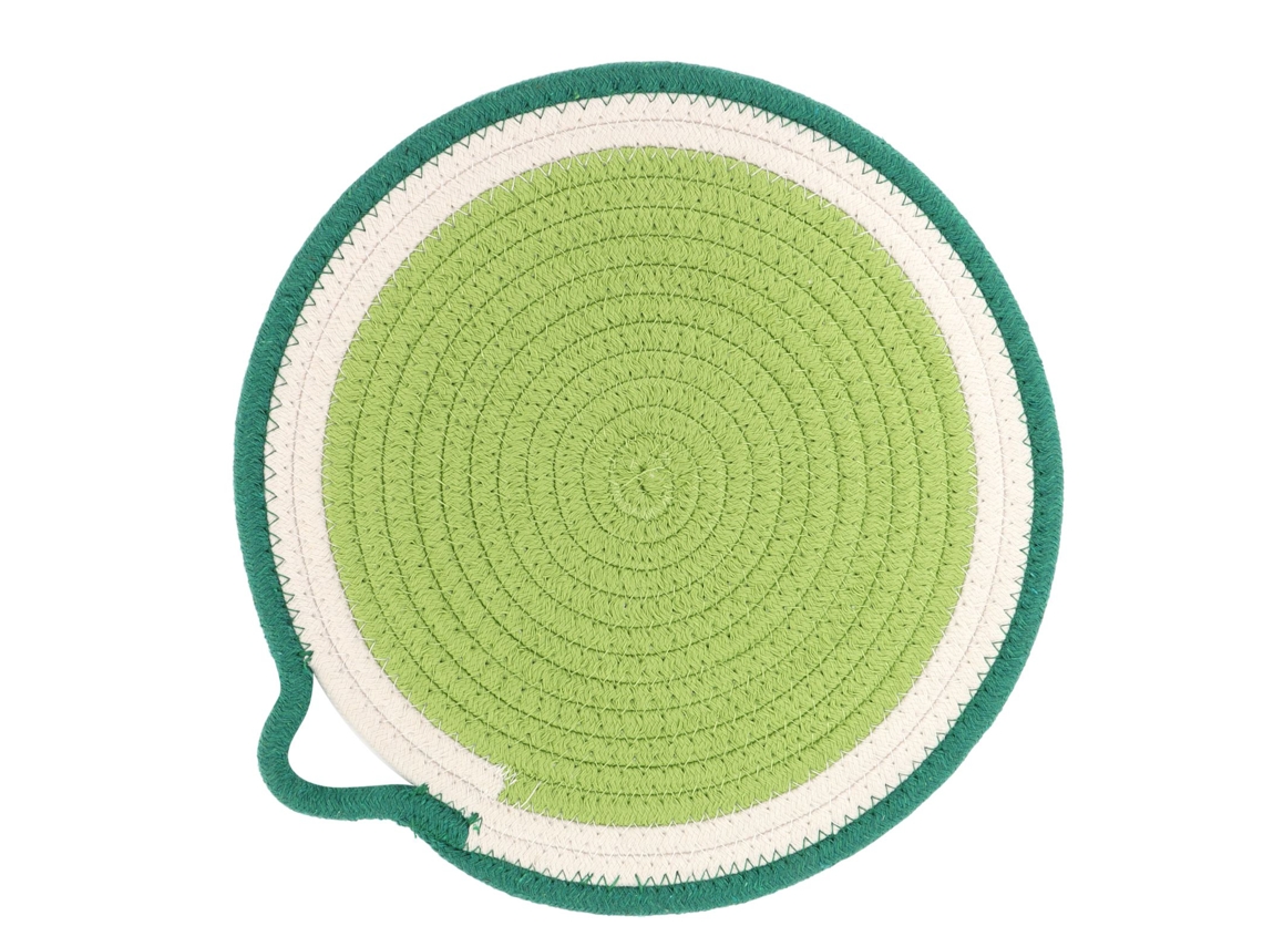 Posavasos De Cuerda Algodón Con Forma Fruta, Estilo Nórdico, Para Mesa Comedor, Aislante,
