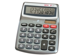 Calculadora GENIE Pocket 540 10 Dígitos Gris