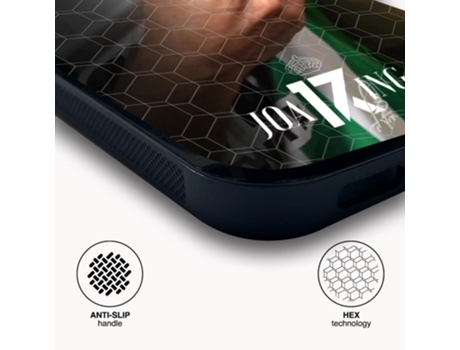 Funda Móvil Oficial Real Betis Fc para Samsung Galaxy S10 PHONECASES3D Piel Sintética Negro