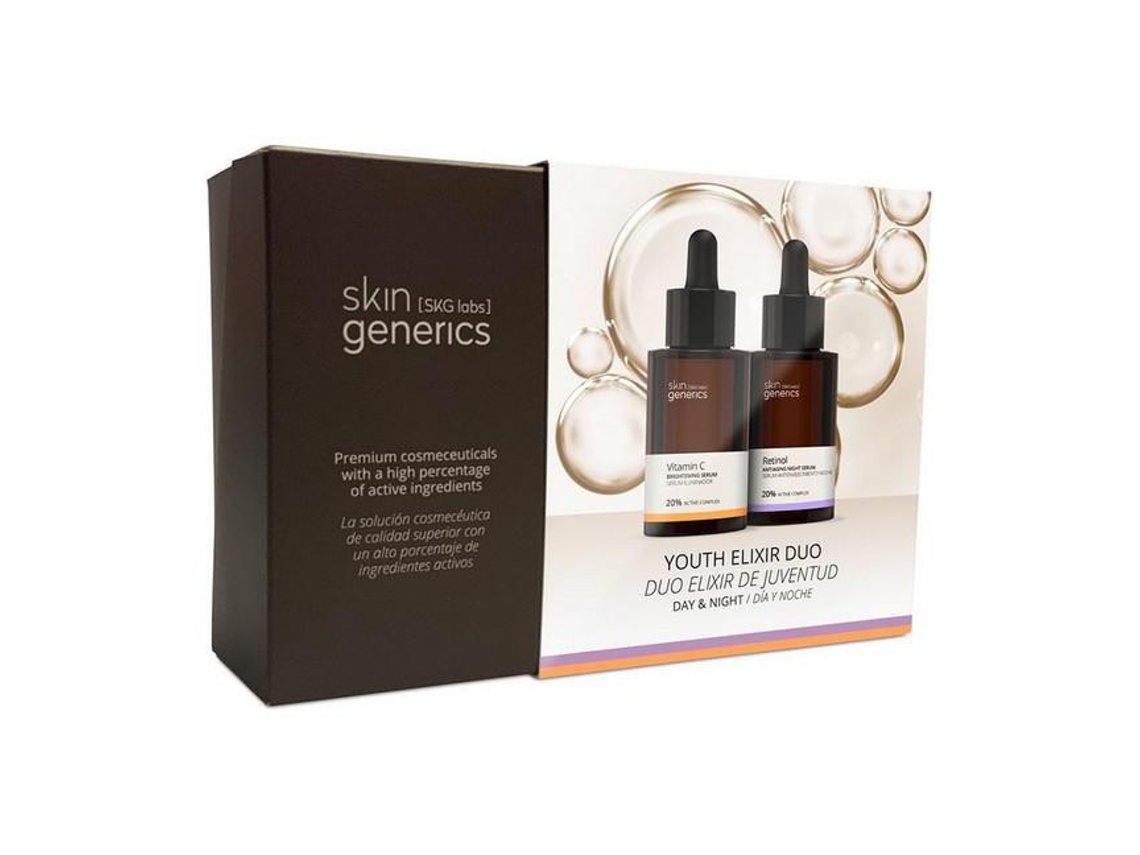Conjunto de Cosmética Youth Elixir Skin Generics 2 Pcs