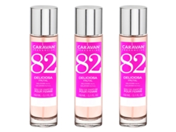 3x CARAVAN Perfume de Mujer Nº82 - 150ml