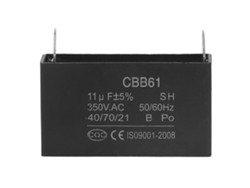 Condensador Cbb61 Abs De 11 Μf Y 350 V Para Generador De Gasolina, Aire Acondicionado Y Refrigerador.