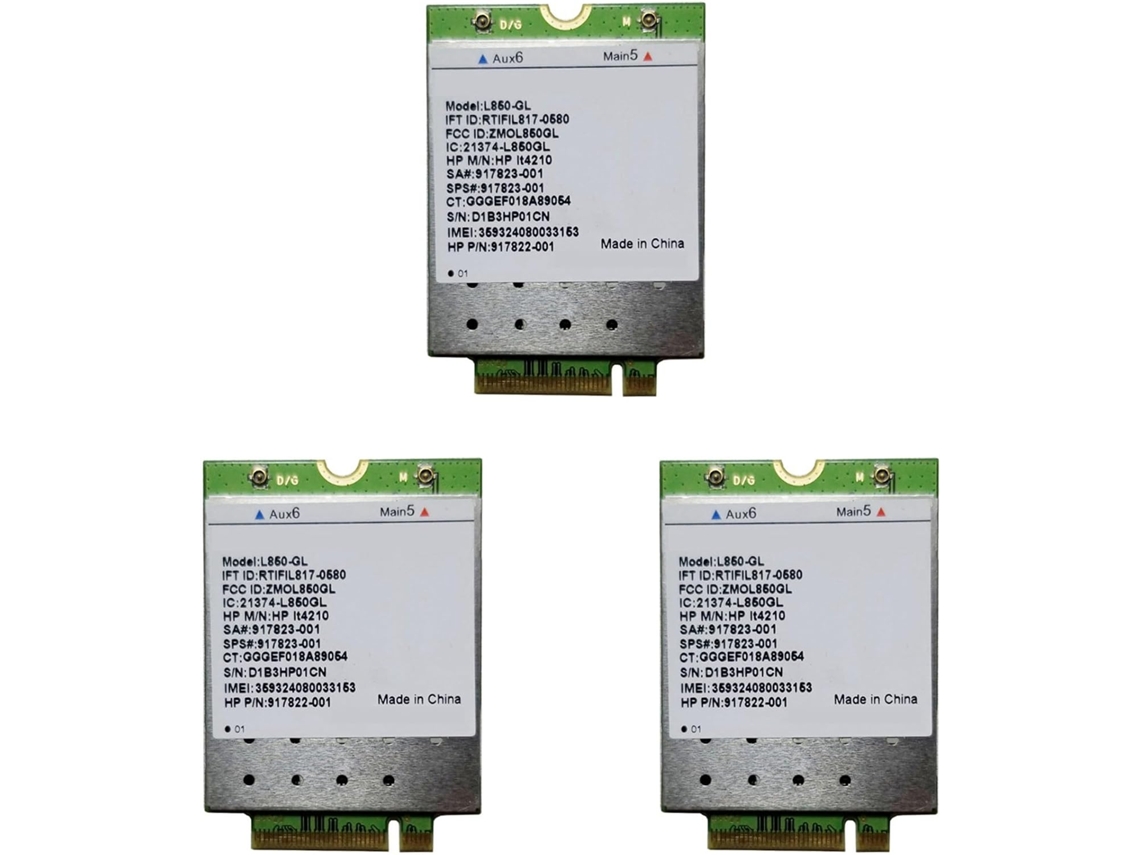3 Módulos L850-lt4210 Fdd-lte Tdd-lte 4g, 917823-001 Para 430 440 450 G5