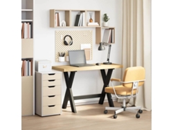 Escritorio Noain con patas en forma de X 120x50x75 cm Pino macizo MAISON EXCLUSIVE