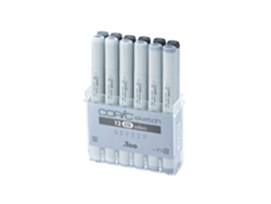 Caixa Copic Sketch Set 12 Piezas Cool Grey