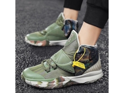 Zapatillas De Baloncesto Cdh Para Adolescentes, Antideslizantes, De Caña Alta, Transpirables, Con Protección Para El Tobillo.