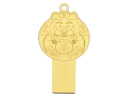 Memoria Usb 2.0 De 16 Gb, Metálica, Portátil E Impermeable Para Ordenadores De Sobremesa, Portátiles, Tabletas, Televisores, Altavoces Y Transmisión De Datos.