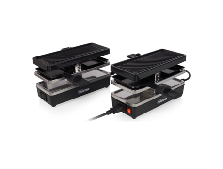 Raclette/grill.2x2pers.800w.negro RA-2742 - TRISTAR