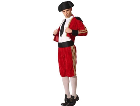 Disfraz de Hombre ATOSA Torero Rojo (Tam: S)