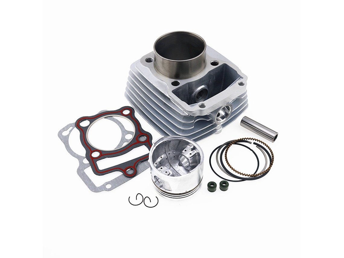 Kit De Cilindro Para Cg150 / Zj150 / Qianjiang150 – Conjunto De Pistão E Anéis Para Triciclo