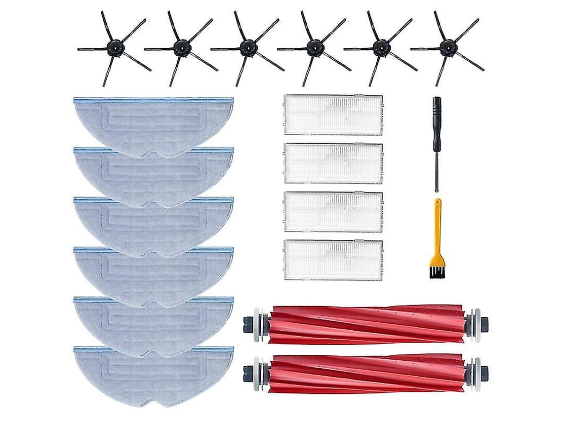 Repuestos Cepillo principal Cepillo lateral Filtro HEPA Válido para Roborock S7