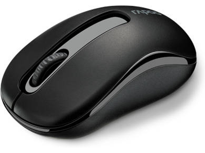 Ratón RAPOO M10 Plus (Inalámbrico - Óptico - 1000 dpi - Negro)