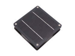 Ventilador Solar De 5 W Con Panel Monocristalino, 12 V Cc, Para Gallinero, Cobertizo Y Establo - Económico