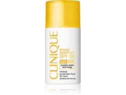 Protector Solar Facial CLINIQUE Mineral SPF 50 (30 ml)